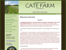 Tablet Screenshot of catefarm.com